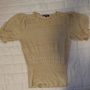 Express Gold Top Size Small - A21